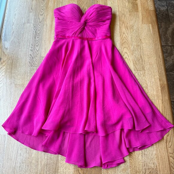 Cinderella Divine Pink Strapless Dress Size 4 - Picture 1 of 9